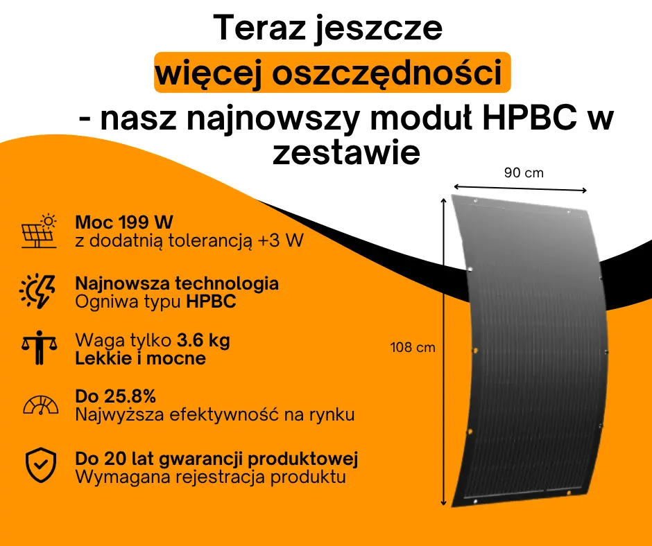 Moduły Flex HPBC 199 W na balkon (2).webp