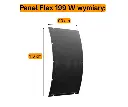 Panel solarny Flex 199 W wymiary.webp