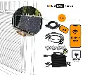Zestaw montażowy na ogrodzenie SolisBox FENCE pod 2 panele dla elektrowni fotowoltaicznej Plug-in z dożywotnią gwarancją* na uchwyty magnelis+mikroinwerter+komplet przewodów+monitoring+SmartCord 9 m
