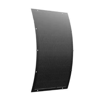 Panel fotowoltaiczny solarny 199 W Flex HPBC ETFE FULL BLACK moduł fotowoltaiczny elastyczny na balkon Daitto 199 GEN 7